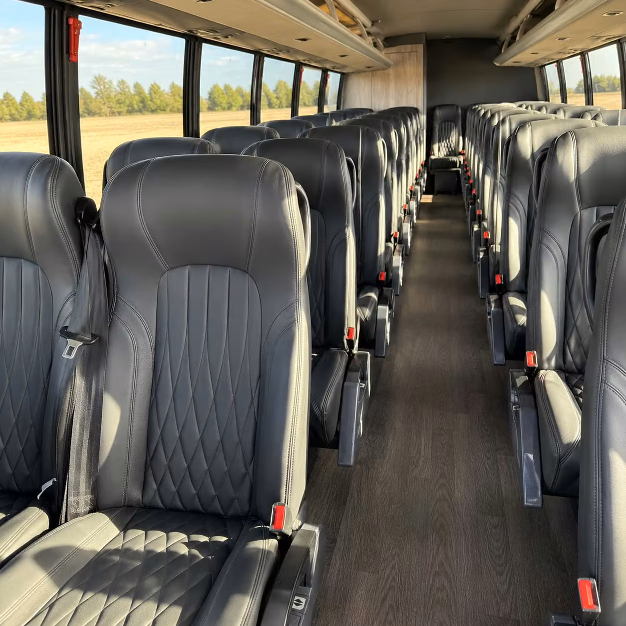 30 passenger minibus inside