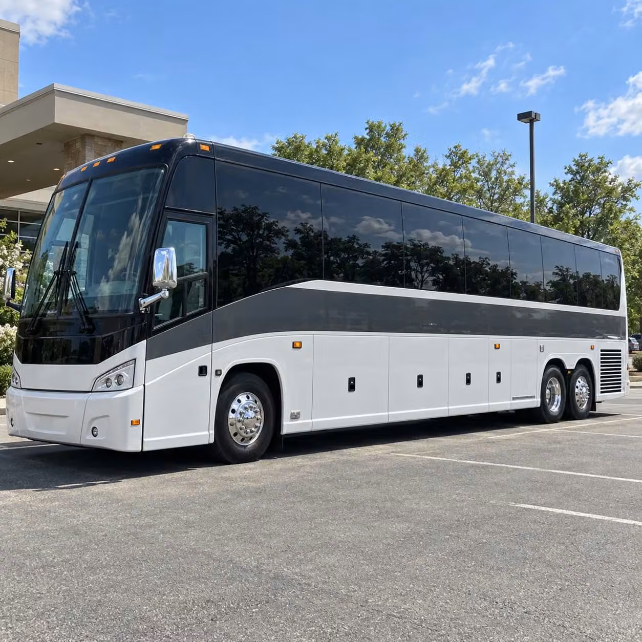 charter bus rentals for large prom groups heading out from santa clarita