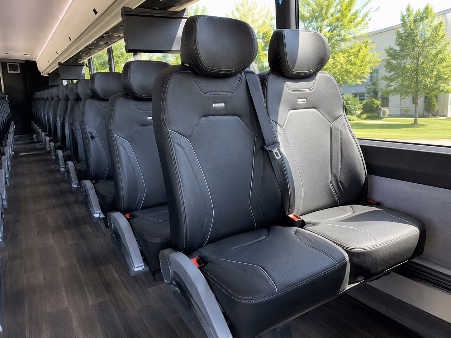 santa clarita charter bus interior gallery