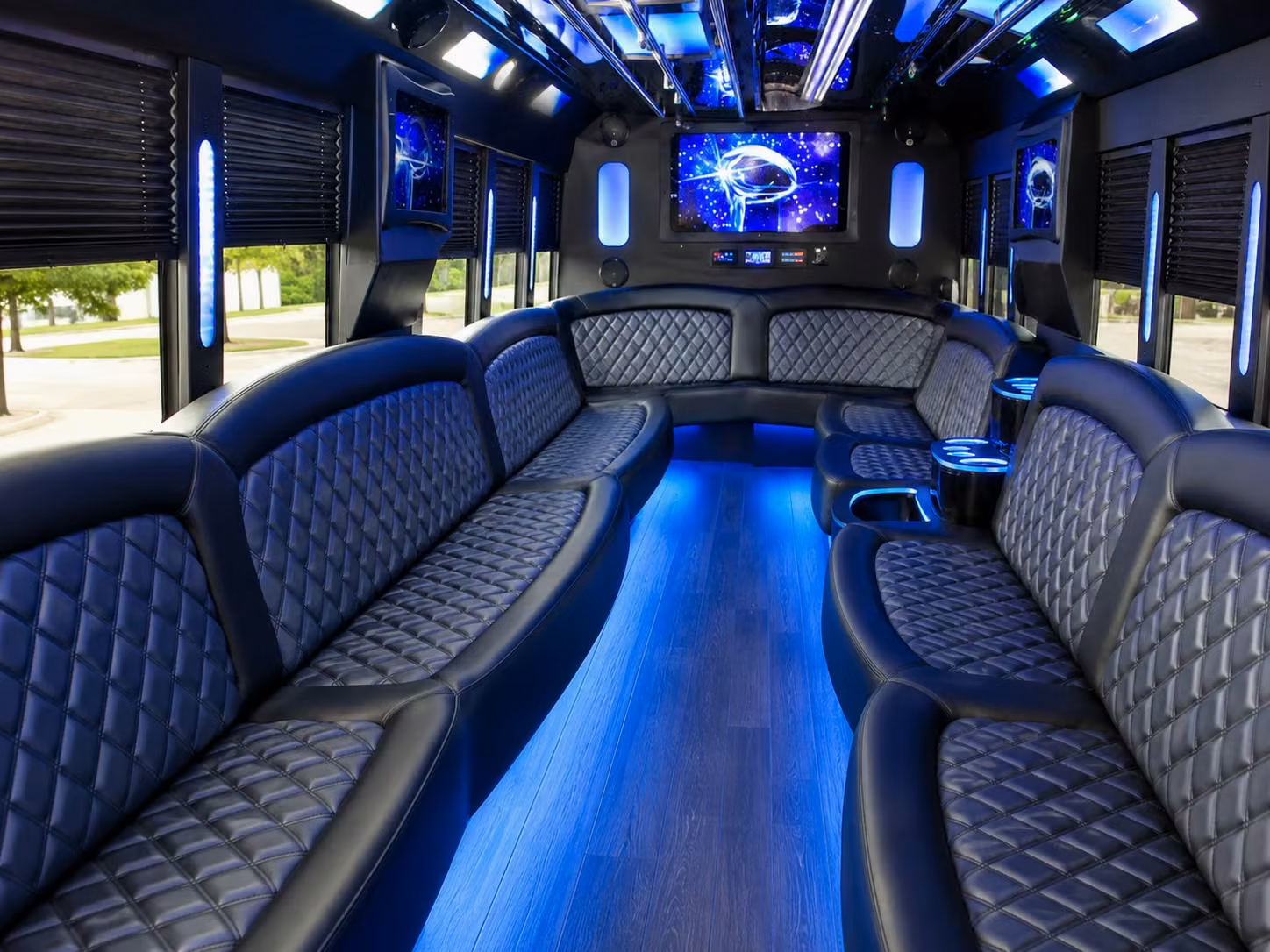 santa clarita party bus rental