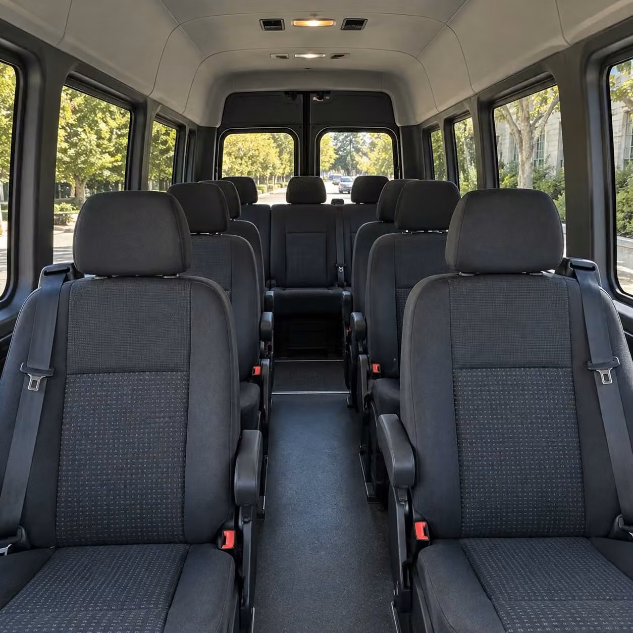 santa clarita sprinter van rental with driver